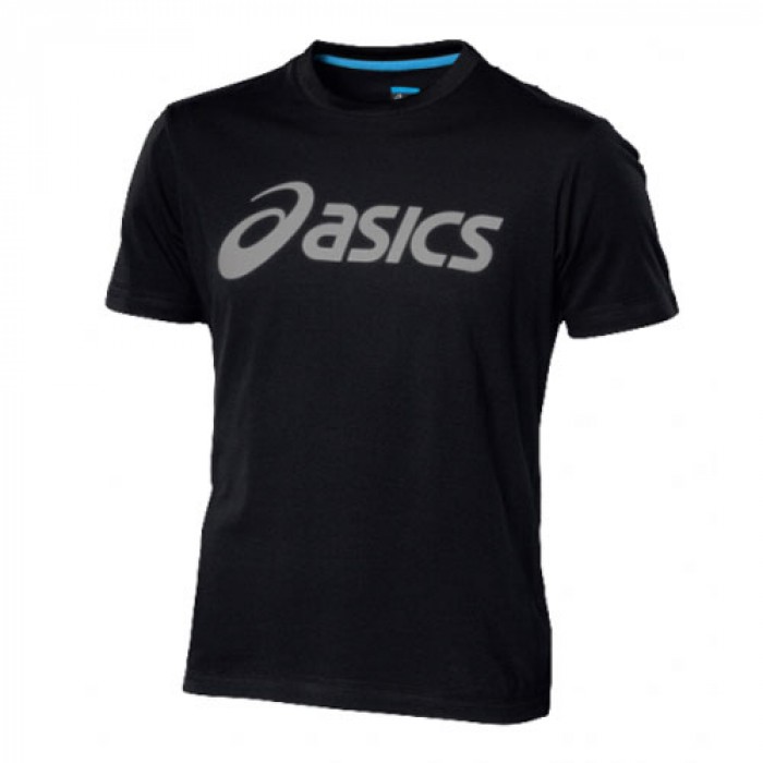 купить Спортивная одежда Футболка Asics M*S SS Logo tee черный Asics в инте купить Спортивная одежда Футболка Asics M*S SS Logo tee черный Asics в инте