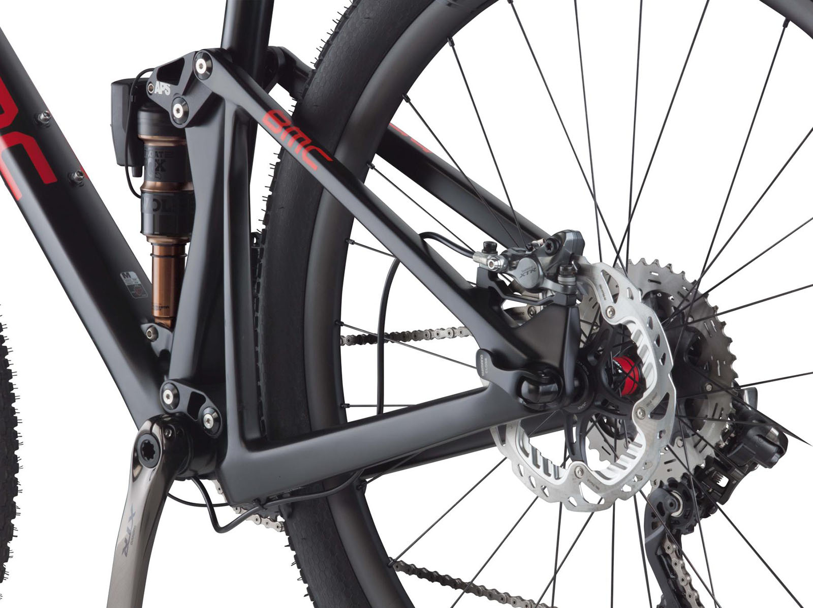 BMC Fourstroke 01 XT Di2 red/white/black 2018 / Велосипед MTB - фото в описании 2