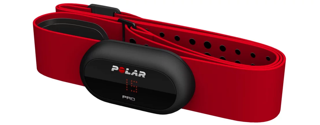 POLAR PRO SOFT STRAP RED M-XXL / Ремешок для датчика пульса 2