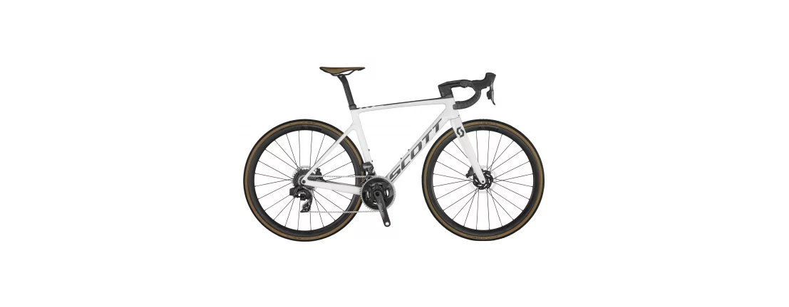 Scott Addict RC 10 pearl white / 2021 фото