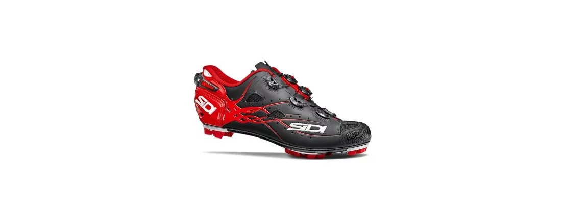 SIDI MTB TIGER SRS MATT Carbon / Велотуфли MTB (черный/красный) фото