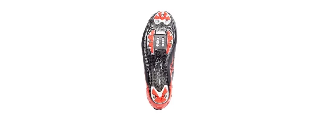 SIDI MTB TIGER SRS MATT Carbon / Велотуфли MTB (черный/красный) фото 2