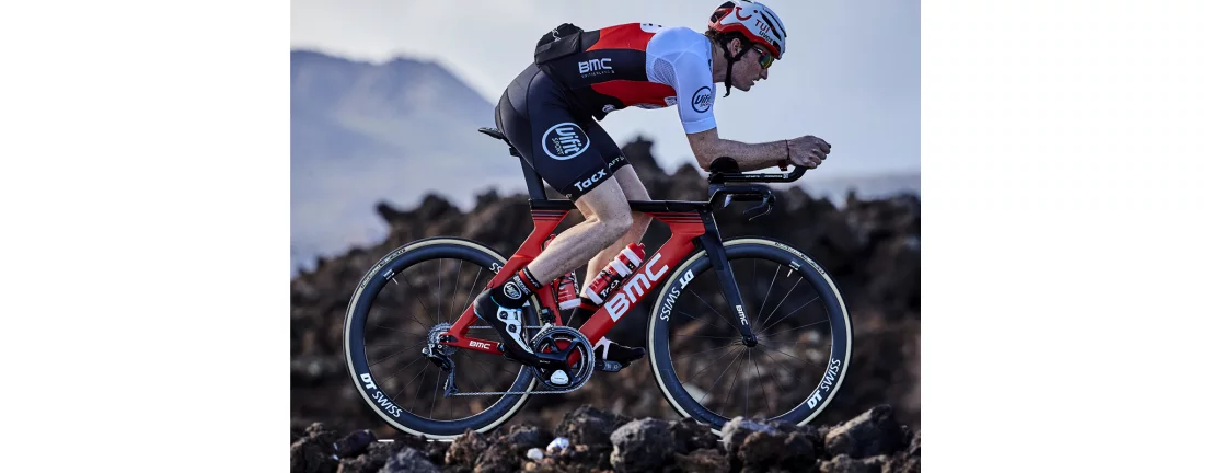 BMC Timemachine 02 ONE Silver/Red/Carbon Ultegra Di2 2020 / Велосипед для триатлона 8