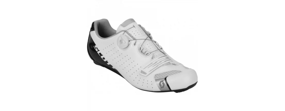 Scott Road Comp Boa White\Black Gloss / Мужские шоссейные велотуфли фото 1