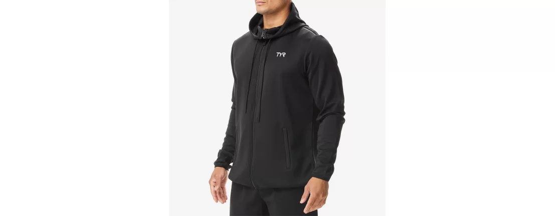 TYR Men's Team Zip Hoodie / Мужская кофта на молнии фото