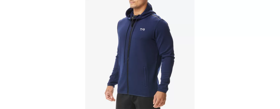 TYR Men's Team Zip Hoodie / Мужская кофта на молнии фото