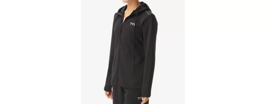 TYR Women's Team Zip Hoodie / Женская кофта на молнии фото TYR Women's Team Zip Hoodie / Женская кофта на молнии фото