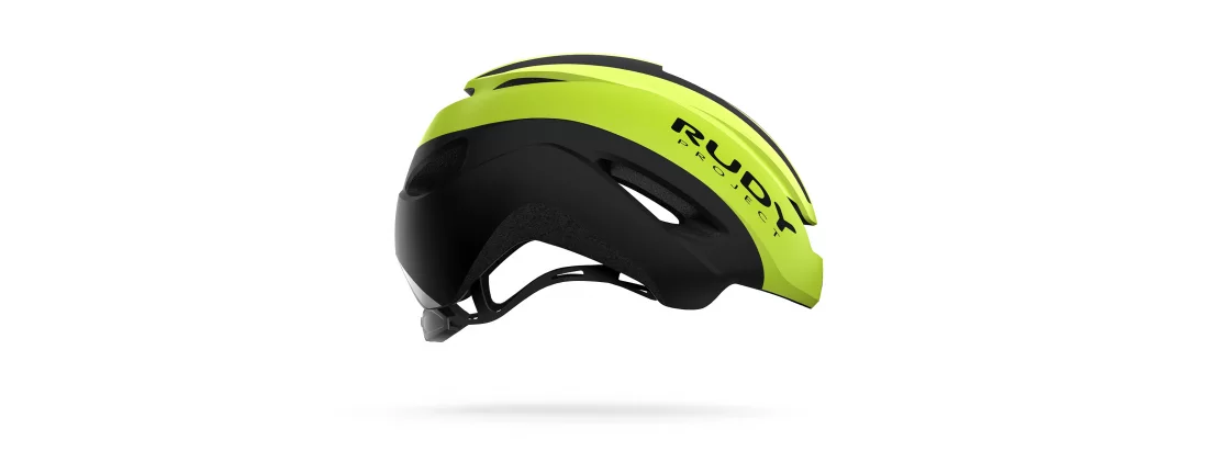 Rudy Project Volantis Yellow Fluo - Black Matt S-M / Шлем фото 2