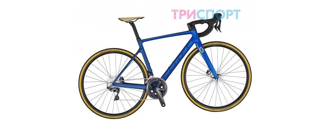 Scott Addict RC 30 blue / 2020 / Велосипед шоссейный