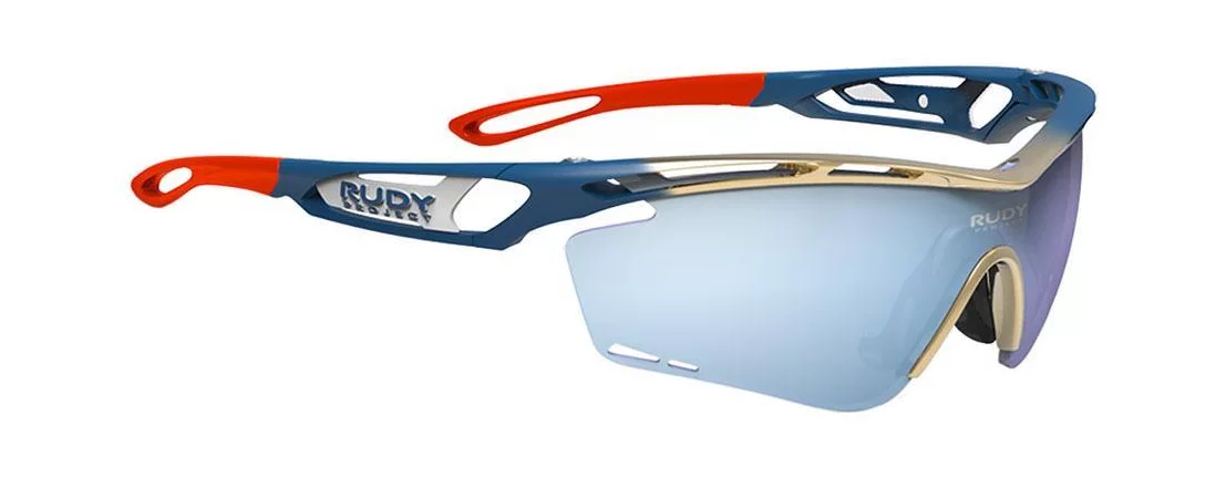 Rudy Project Tralyx Fade Racing Pro Gold - Ml Ice / Очки фото Rudy Project Tralyx Fade Racing Pro Gold - Ml Ice / Очки фото