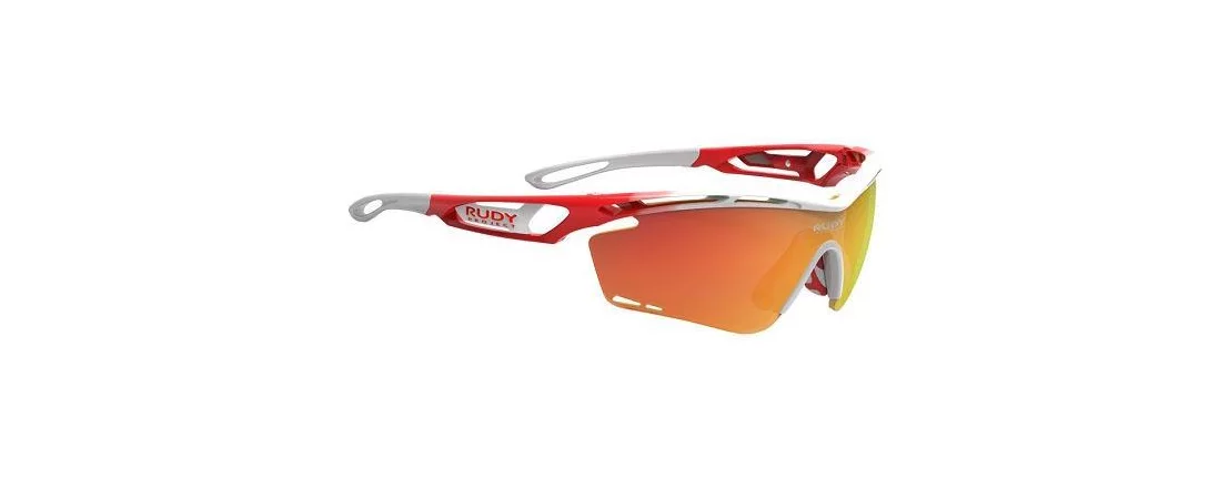 Rudy Project Tralyx Fade Racing Pro White Gloss - Ml Orange / Очки фото