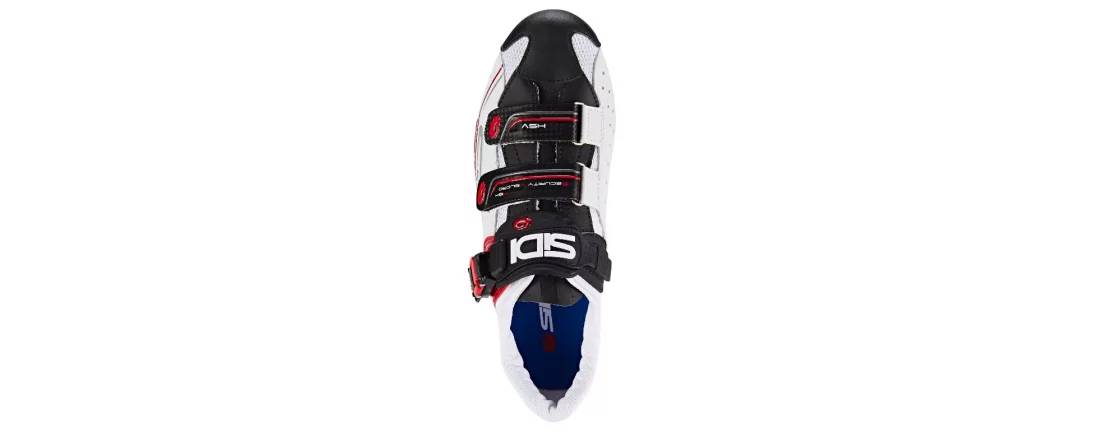 SIDI GENIUS 7 / Велотуфли шоссейные (белый/черный/красный) фото 4