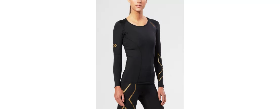 2XU Elite Compression Long Sleeve Top W / Женская компрессионная футболка с длинным рукавом