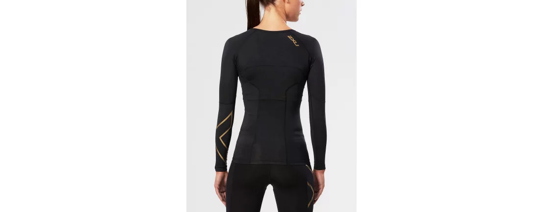 2XU Elite Compression Long Sleeve Top W / Женская компрессионная футболка с длинным рукавом 1