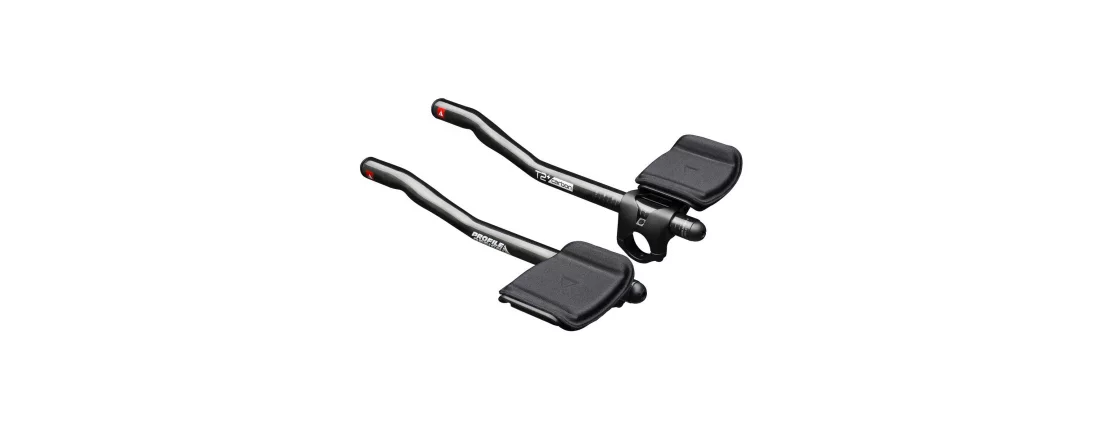 Profile Design T2+ Carbon Matte Black OE neon red / Аэробар - Лежак фото