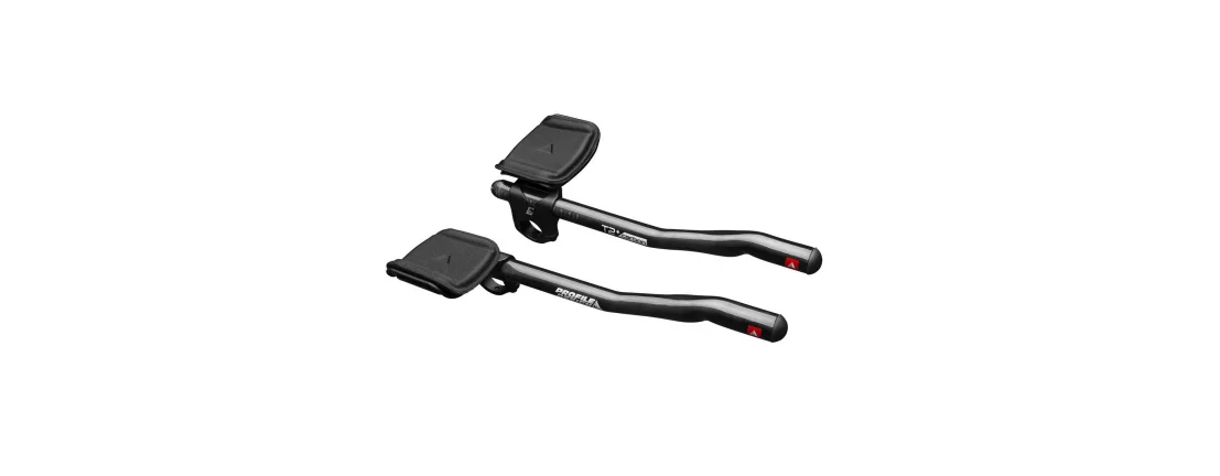 Profile Design T2+ Carbon Matte Black OE neon red / Аэробар - Лежак фото 1