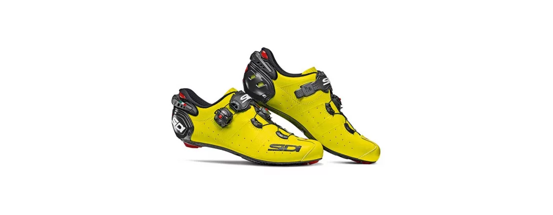 SIDI WIRE 2 Carbon / Велотуфли шоссейные (желтый флюор./черный) фото