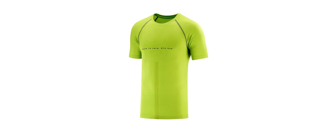 Compressport Raining Tshirt Ss - Born To Swimbikerun 2020 фото