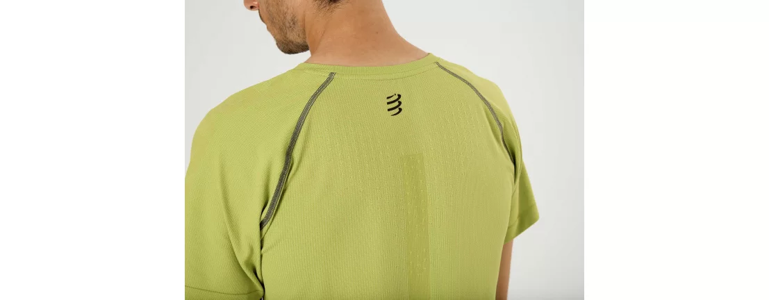 Compressport Raining Tshirt Ss - Born To Swimbikerun 2020 фото 5