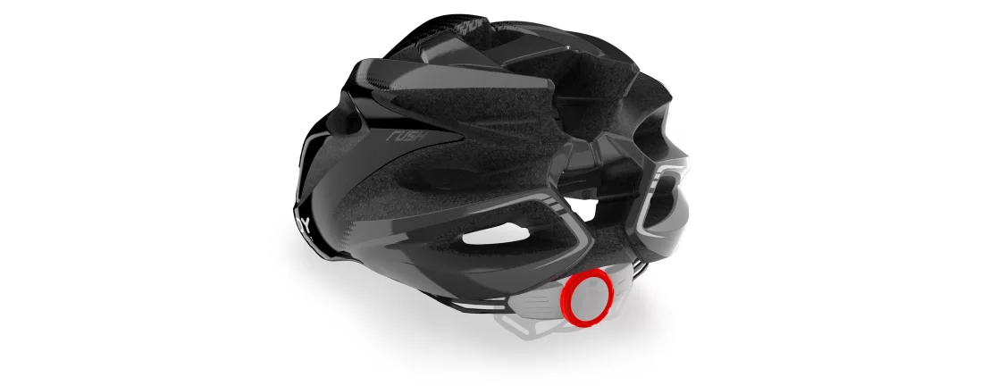 Rudy Project Rush Black - Titanium Shiny M / Шлем фото 3 Rudy Project Rush Black - Titanium Shiny M / Шлем фото 3