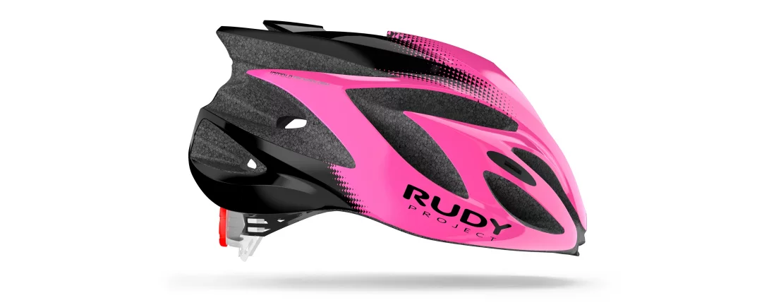 Rudy Project Rush Pink Fluo - Black Shiny S / Шлем 2