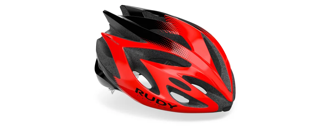 Rudy Project RUSH Red - Black Shiny L / Шлем фото Rudy Project RUSH Red - Black Shiny L / Шлем фото