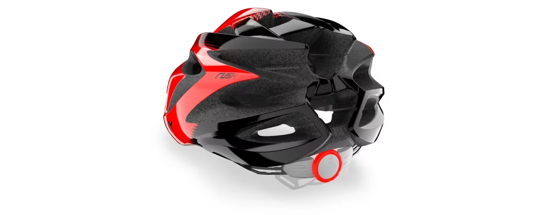 Rudy Project RUSH Red - Black Shiny L / Шлем фото 3 Rudy Project RUSH Red - Black Shiny L / Шлем фото 3