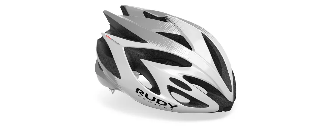 Rudy Project Rush White - Silver Shiny S / Шлем фото