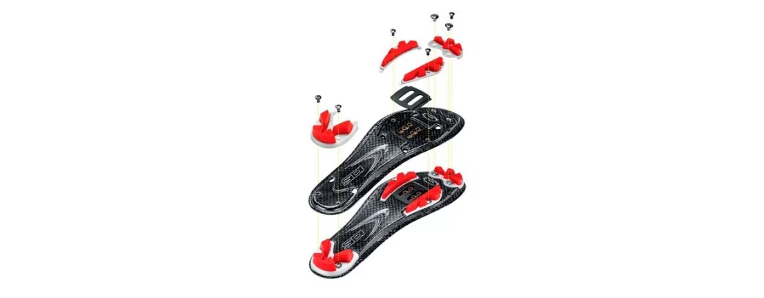 SIDI MTB DRAKO 2 Carbon SRS / Велотуфли MTB (желтый флюор./черный) фото 2
