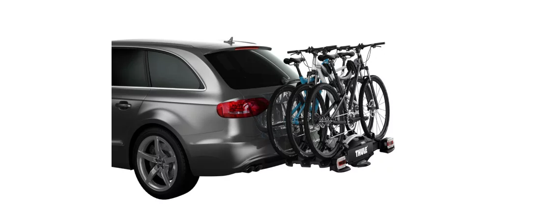 Thule VeloCompact 3 7-pin / Платформа на фаркоп для 3-х велосипедов фото 4