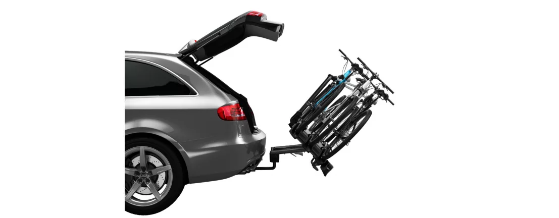 Thule VeloCompact 3 7-pin / Платформа на фаркоп для 3-х велосипедов фото 5