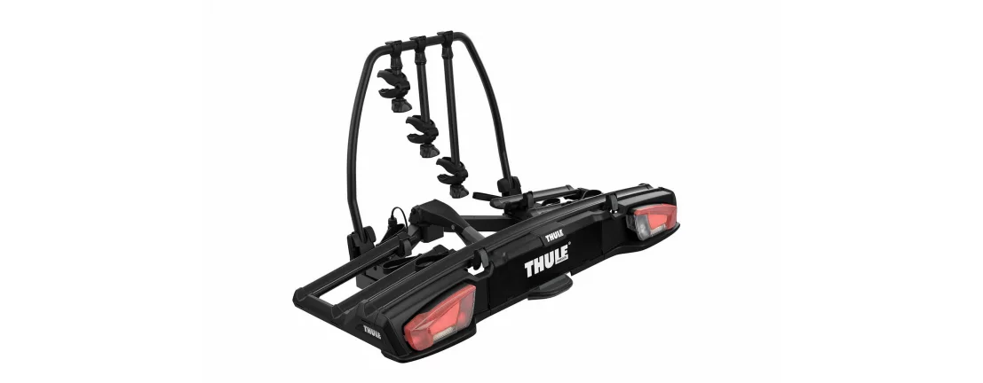 Thule VeloSpace XT 3 Black / Платформа на фаркоп для 3-х велосипедов фото Thule VeloSpace XT 3 Black / Платформа на фаркоп для 3-х велосипедов фото