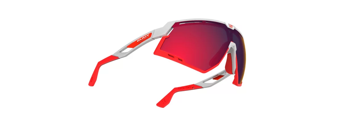 Rudy Project Defender White Gloss - Mls Red / Очки фото 2