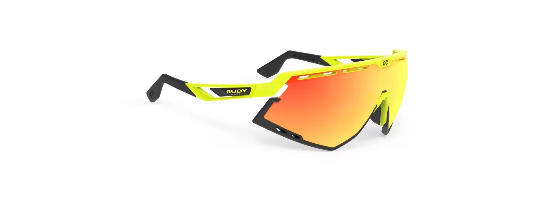 Rudy Project Defender Yellow Fluo Gloss - Mls Orange / Очки фото Rudy Project Defender Yellow Fluo Gloss - Mls Orange / Очки фото