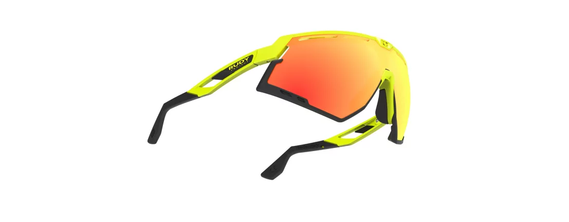 Rudy Project Defender Yellow Fluo Gloss - Mls Orange / Очки фото 2 Rudy Project Defender Yellow Fluo Gloss - Mls Orange / Очки фото 2