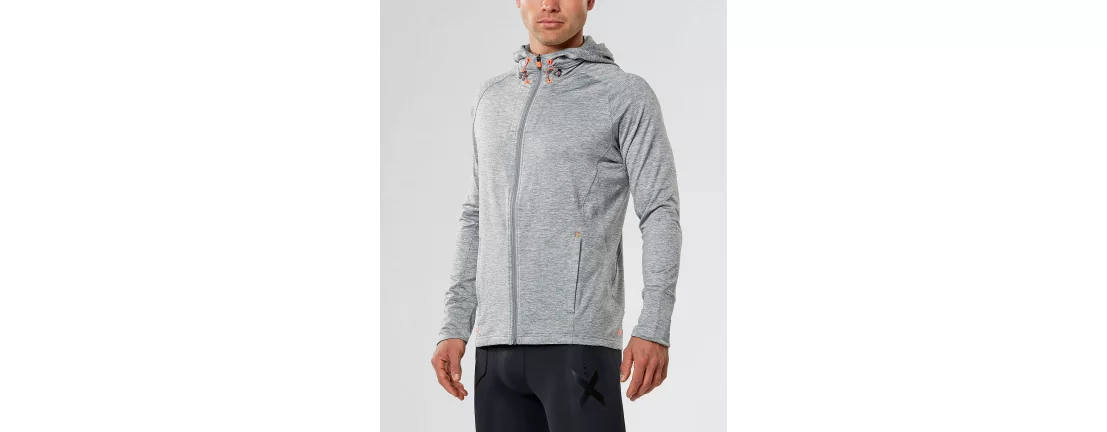 2XU Formsoft Long sleeve Hoodie / Мужская куртка с капюшоном мужская