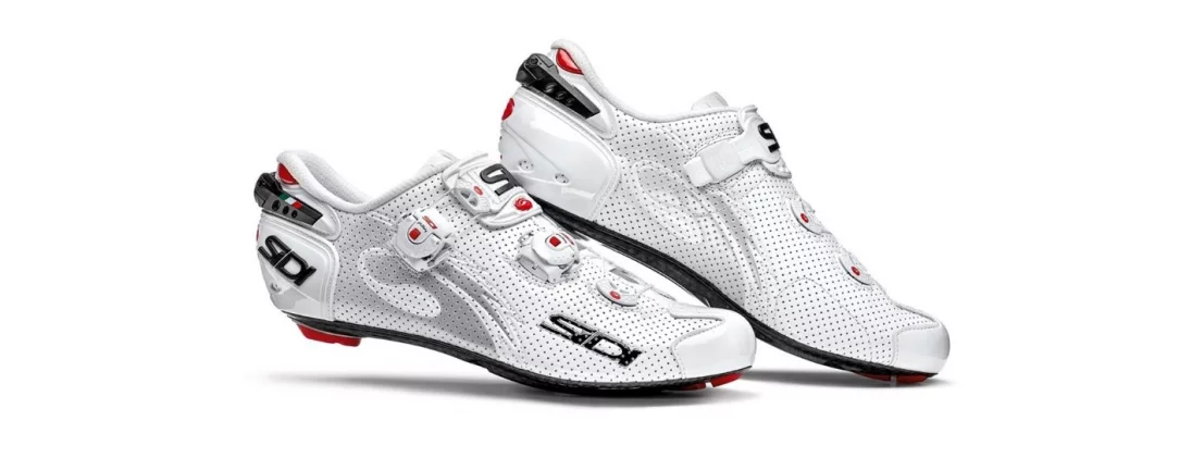 SIDI WIRE Carbon Air / Велотуфли шоссейные (белый/белый лакированный) фото