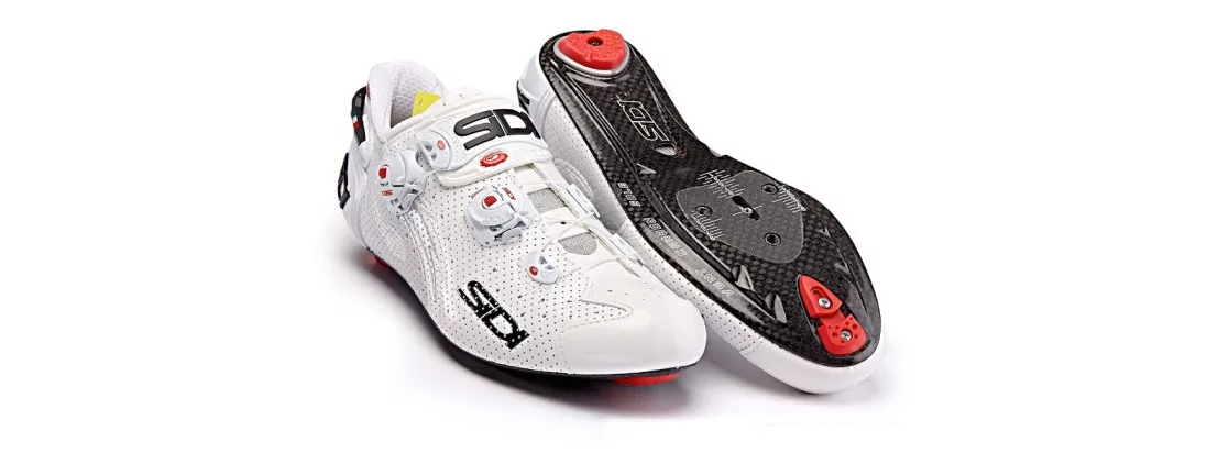 SIDI WIRE Carbon Air / Велотуфли шоссейные (белый/белый лакированный) фото 1