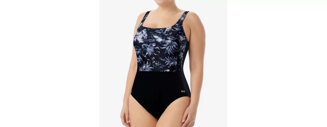 TYR Boca Scoop Neck Controlfit / Купальник утягивающий фото 2