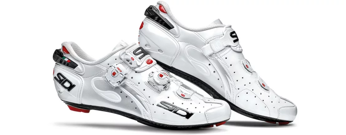 SIDI WIRE Carbon / Велотуфли шоссейные (белый/белый лакированный) фото