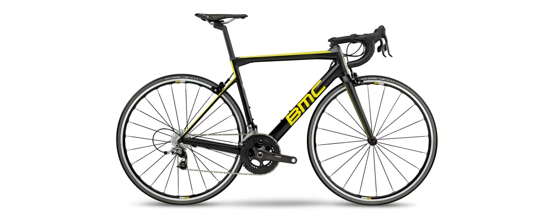 BMC Teammachine SLR01 TWO Carbon/Yellow/Grey 2018 / Велосипед шоссейный