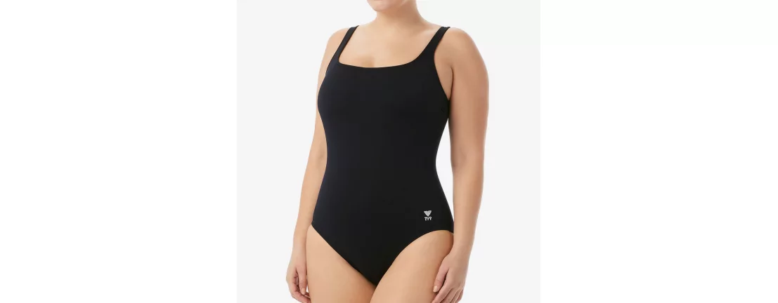 TYR Solid Aqua Controlfit / Купальник утягивающий фото 2