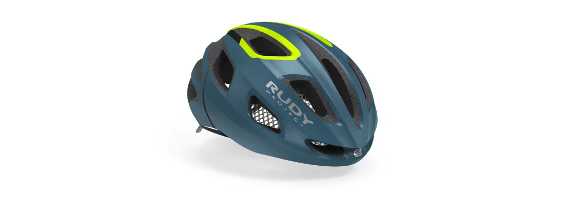 Rudy Project STRYM PACIFIC BLUE - YELLOW Fluo Matte S/M / Шлем