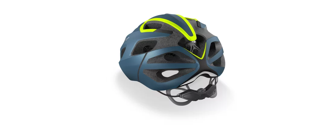Rudy Project STRYM PACIFIC BLUE - YELLOW Fluo Matte S/M / Шлем 3