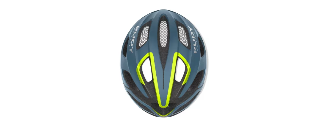 Rudy Project STRYM PACIFIC BLUE - YELLOW Fluo Matte S/M / Шлем 4