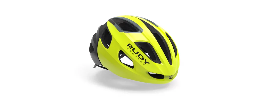 Rudy Project STRYM YELLOW FLUO SHINY L / Шлем