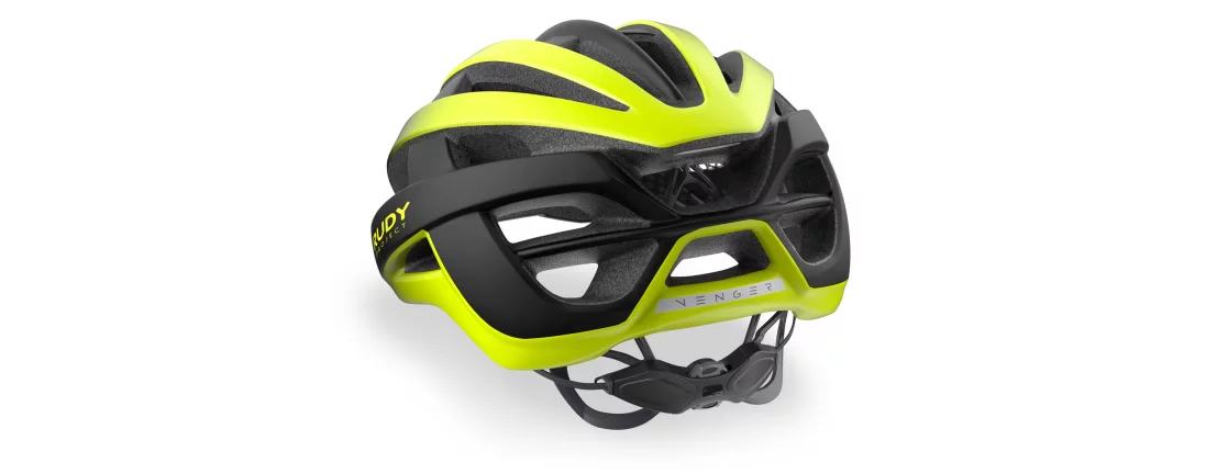 Rudy Project VENGER Yellow Fluo - Black Matt L / Шлем фото 3 Rudy Project VENGER Yellow Fluo - Black Matt L / Шлем фото 3