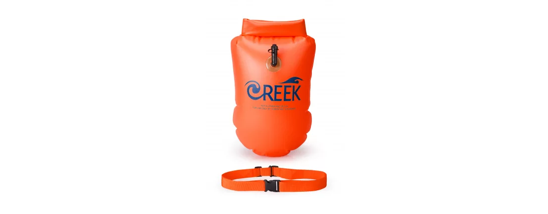 Creek Buoy оранжевый / Буй для плавания с герметичным отсеком