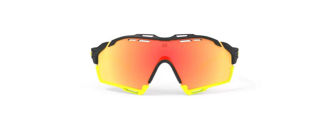 Rudy Project CUTLINE Black Matte - Multilaser Orange 1