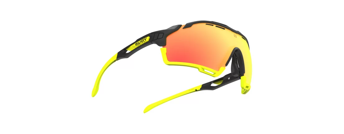 Rudy Project CUTLINE Black Matte - Multilaser Orange 2